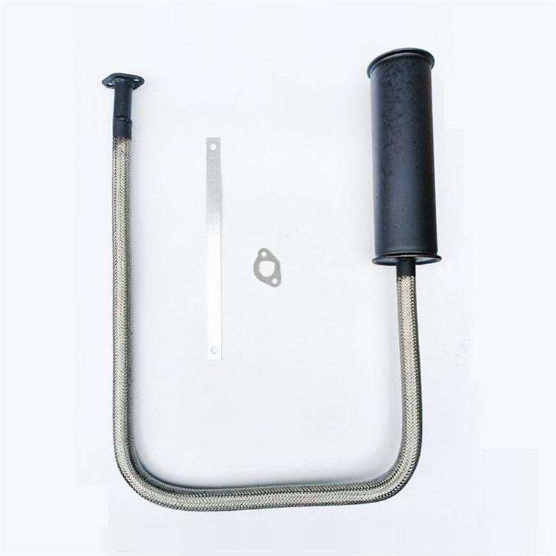 消音器190汽油机192汽油发电机膨化机GY6专用直头5厘米接口排气管