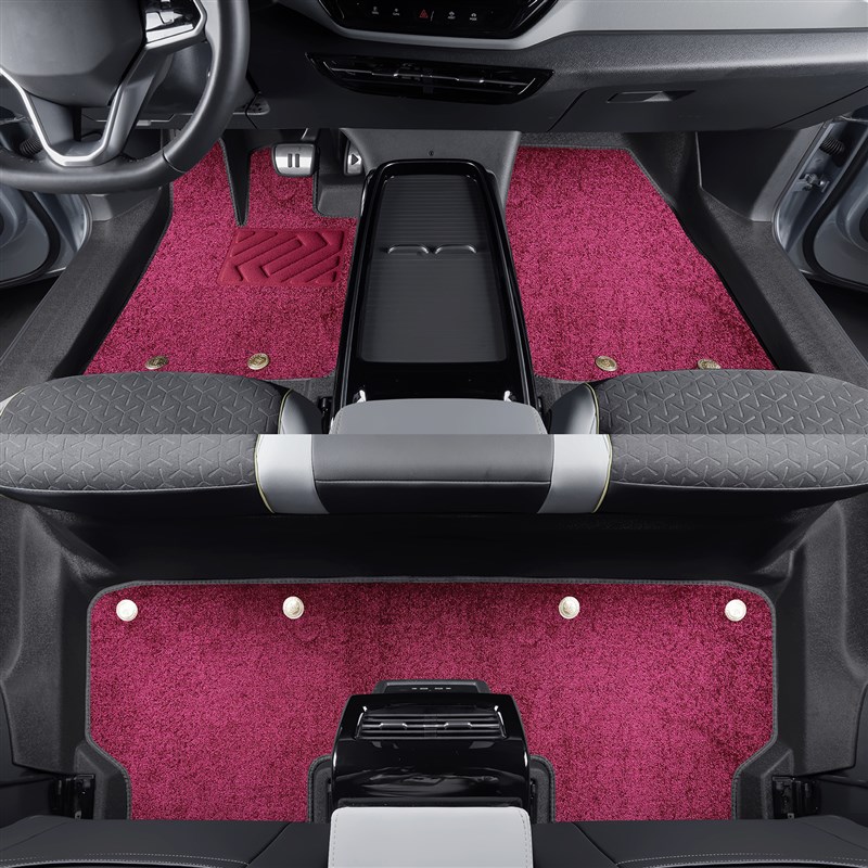 适用大众ID4X/CROZZ汽车脚垫全包围配件车内装饰TPE地毯地垫