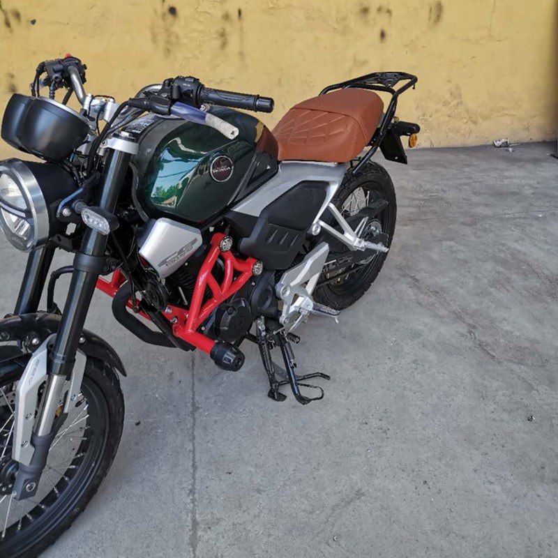 适用于鸷道CB190SS竞技保险杠护杠 WH175-3后货架尾箱架改装配件