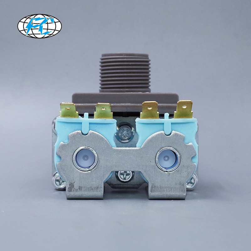 东芝适用常闭电磁进水阀220v6分直通M10.5全自动洗衣机配件开关阀