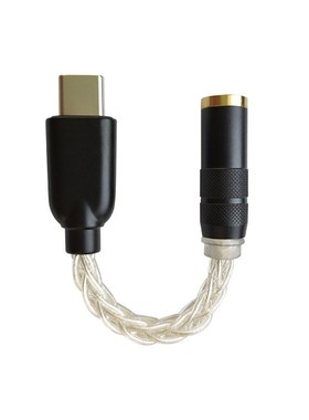 typec手机转3.5解码DAC耳放线发烧HIFI转接头es9280c便携DSD硬解