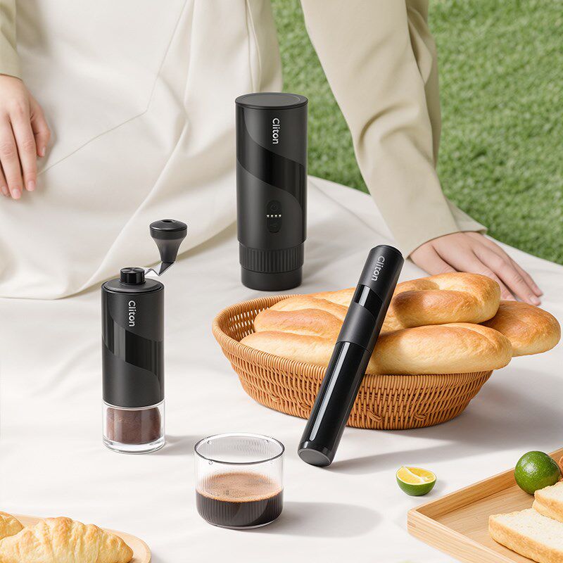 便携式意式咖啡机套装电动浓缩咖啡机胶囊萃取小型家用户外办公室