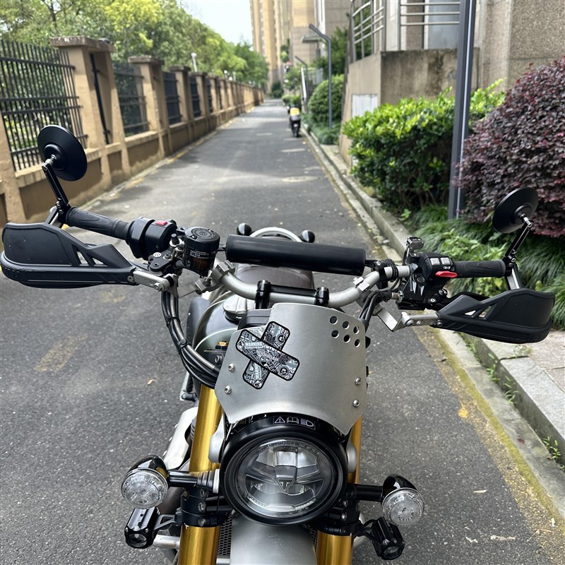 适用春风450CL-C改装车把后视镜CLC250端子镜手把镜摩托车反光镜