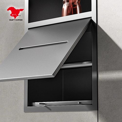 卫生间壁龛不锈钢嵌入式置物架厕所马桶壁龛浴室纸巾架壁柜