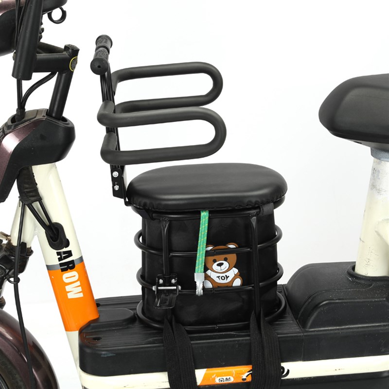 电动车儿童座椅前置通用宝宝小孩安全坐椅电瓶车摩托车前座带储物