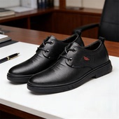 时尚 尖头皮鞋 潮男鞋 套脚英伦男青年韩版 男士 春夏新款 商务鞋 休闲鞋