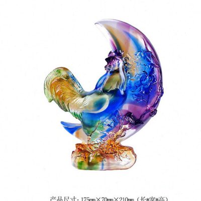 鸡年XY生肖鸡家居 办公室摆件送朋友同学送领导 商务礼品