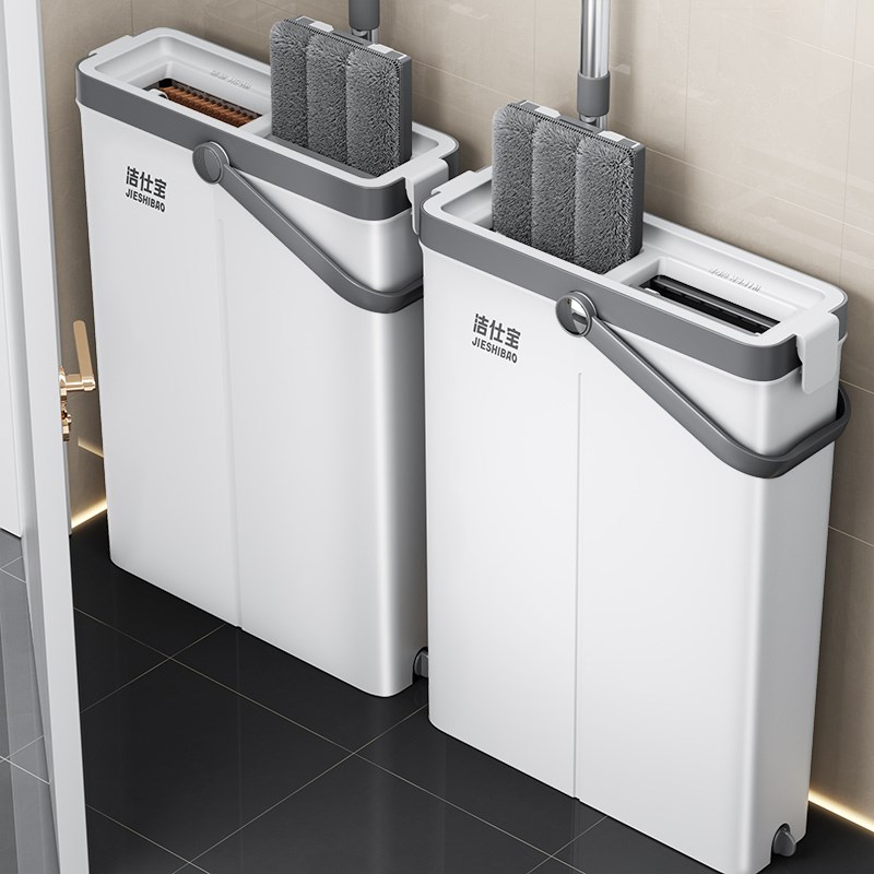 拖把家用2024新款拖布一拖净免手洗懒人拖地神器水桶一体平板地拖