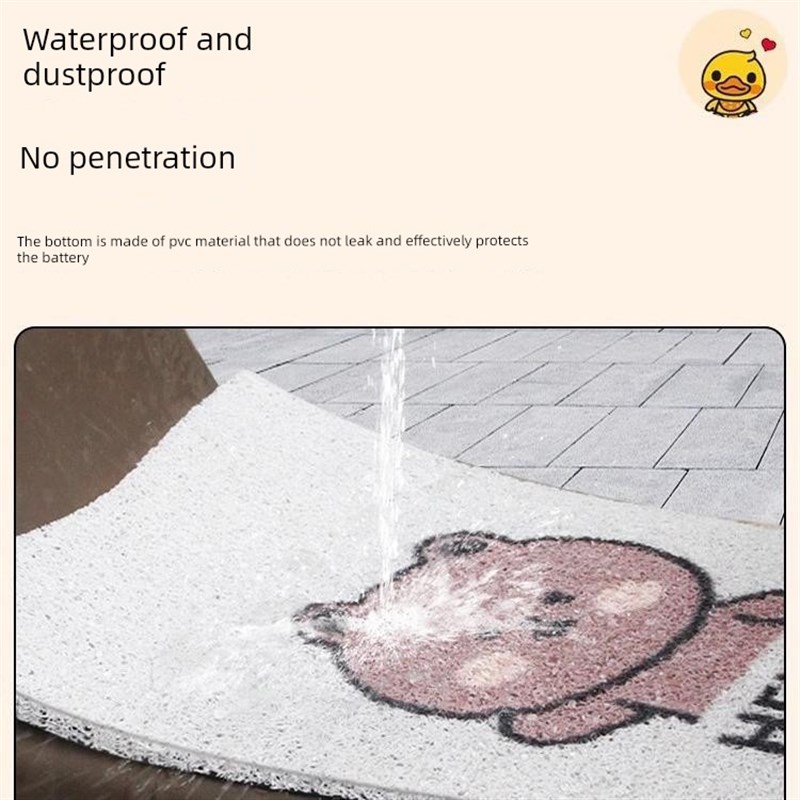 雅马哈巧格125i/PLUS脚垫卡通个性摩托车脚垫踏板防尘垫改装配件