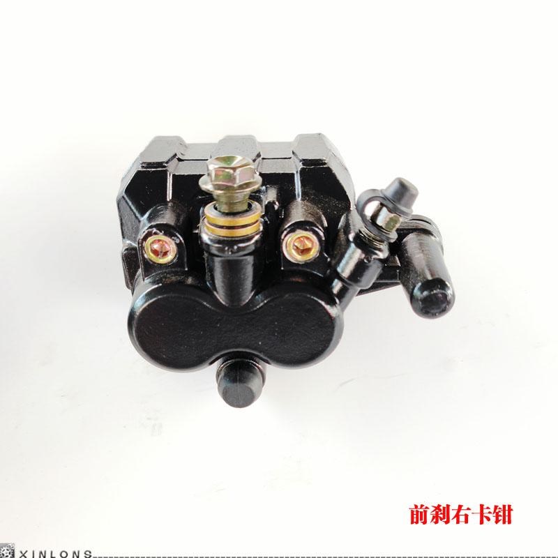摩托地平线小忍者V6永源枭风H2R350宝雕马前碟刹左右下泵卡钳支架
