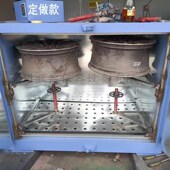 汽车轮毂烤箱水转印改装 烘箱汽车轮毂大灯修复烘烤箱四个轮毂烤箱