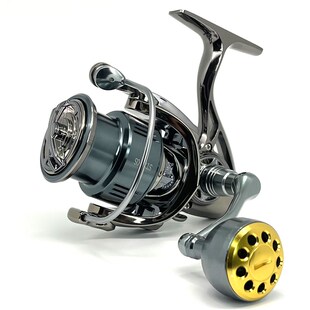 国产万奎士无间隙双摇臂纺车轮全金属路亚轮远投路滑漂鱼线轮海钓