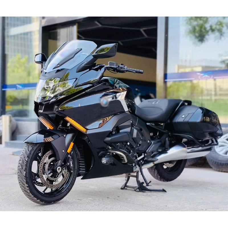 适用宝马K1600B K1600GA改装后边箱保险杠尾箱护杠防摔保护架配件