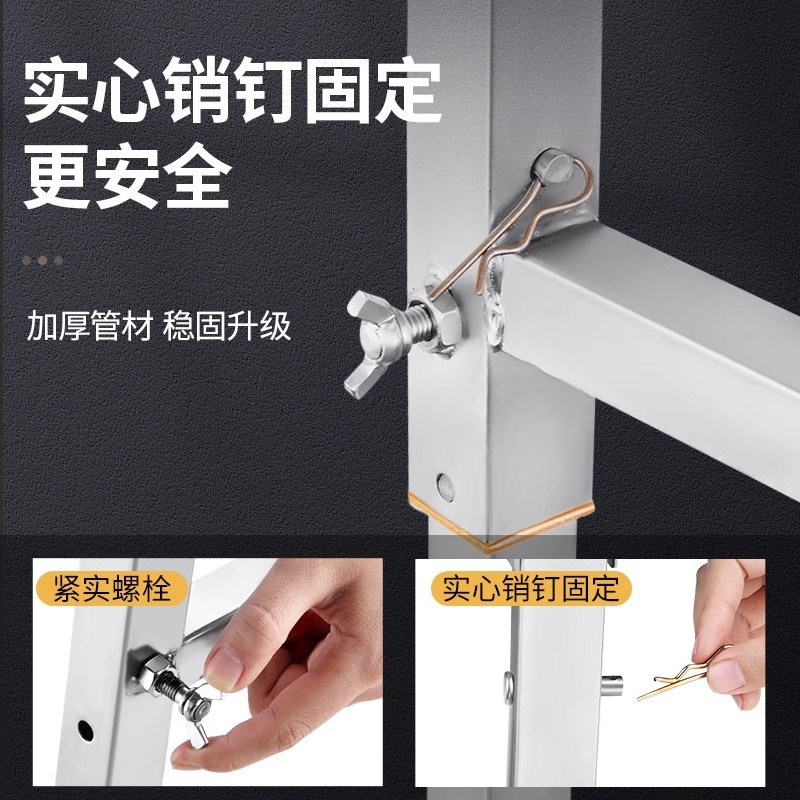 升降马凳折叠加厚装修马镫刮腻子脚手架工程梯子多功能施工凳加粗