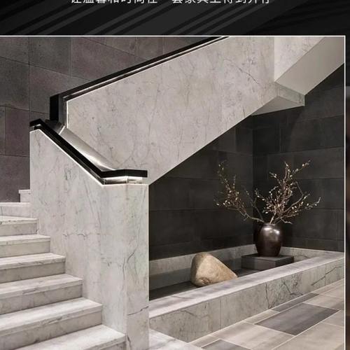 长沙大理石定制楼梯踏步岩板背景墙门套飘窗台面卫生间厨房门槛石