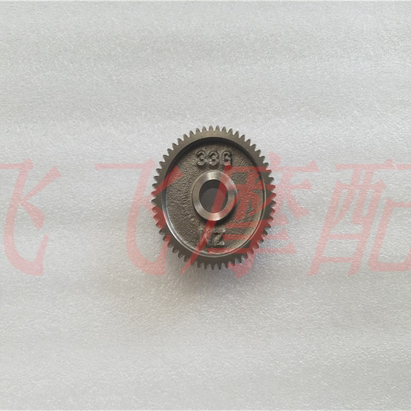 踏板车丽彩QS125T-2马达齿韵彩QS100T-B马达齿过桥齿启动双层齿轮