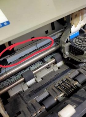 中税Ts630K皮带 沧田中税630字车皮带轮 针式打印机配件