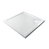 霸氏简易淋浴房方型底盆加厚亚克力玻璃隔断浅底盘高硬度底座可踩