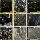 深色通体大理石瓷砖800×800 酒店KTV客厅全抛釉地砖防滑背景墙砖