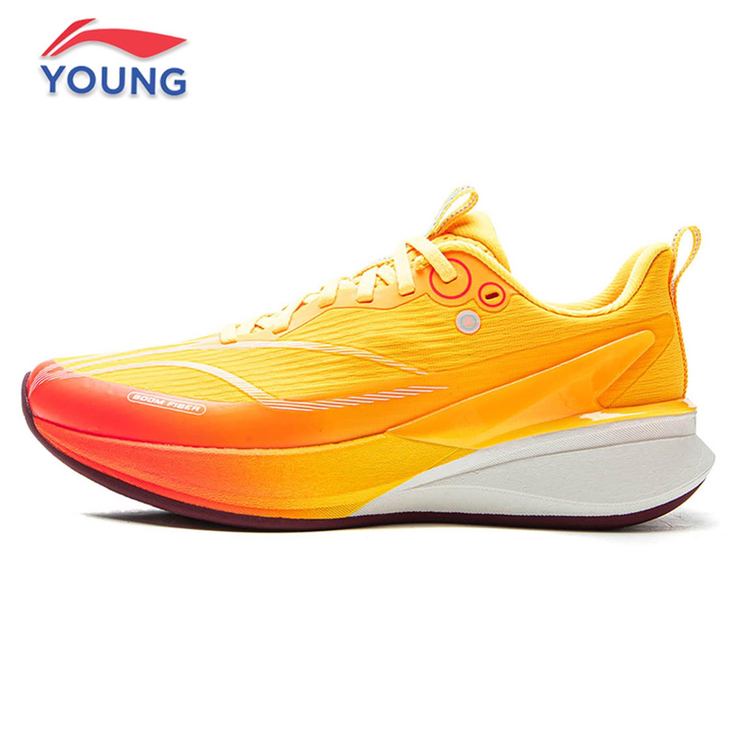 李宁赤兔8PRO男女大童专业跑步鞋秋季新款抽绳防泼水防滑体考体测