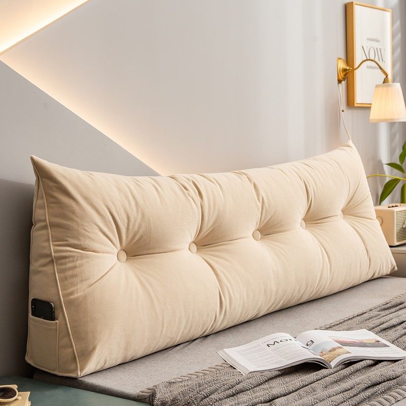 床头靠垫靠枕软包三角沙发大靠背双人床上护腰枕榻V榻米床靠可拆,居家布艺,靠垫/抱枕,淘宝优惠券,粉丝福利购,淘宝优惠卷