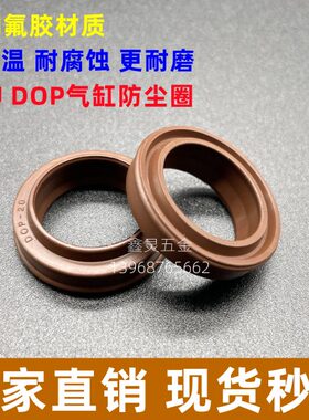 3*气*3/胶防尘DO24*203.7/SC气缸封棕色氟5165P25耐高温.圈*/28