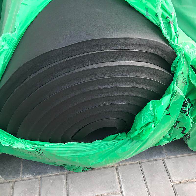 空调隔热橡塑板普通橡塑海绵板b1级防火阻燃铝箔橡塑保温板