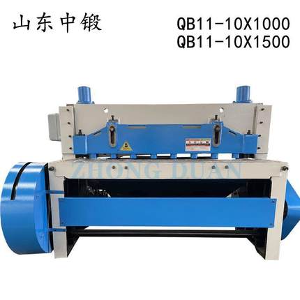 机械剪板机QB11-10X1000剪板机10mm厚1米裁板机QB11系列