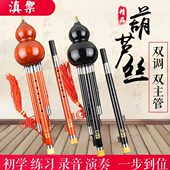 非遗葫芦丝 bB调C调 双调葫芦丝 演奏型 F调G调 黑檀木红木 滇御