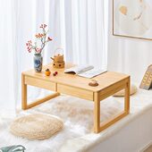 飘窗小桌子榻榻米日式 茶几家用矮桌实木炕桌阳台茶桌卧室坐地茶台