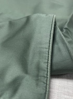 墨绿色长绒棉枕套48X74cm一对装福利款