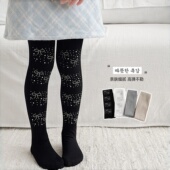 保暖袜 闪钻蝴蝶结女童高弹可搭配裙子中小童紧身连裤 2026新款 春季