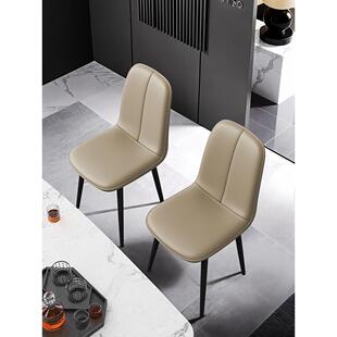 适用斯堪的纳维亚餐椅家庭现代简单方便豪华主椅餐桌椅靠背椅餐厅