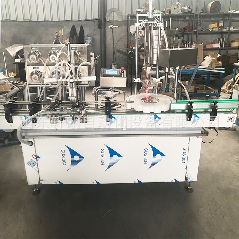 30ml60ml100ml喷雾灌装机 多规格塑料喷雾瓶灌装机 全自动灌装机