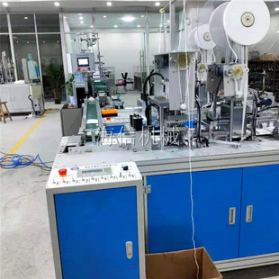 无纺布三层口罩机 防晒透气口罩制造机 一次性印花水刺布口罩设备