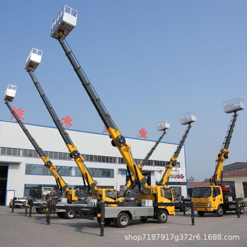 江铃5米高空平台车机械工程园林高空用车一汽解放底盘规格可选