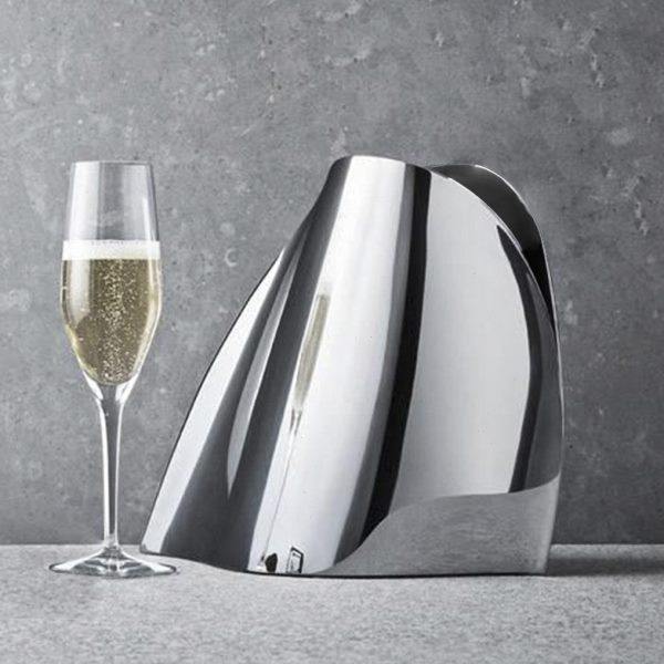 现代家用创意香槟红啤酒冰桶个性简约家居样板房酒吧装饰时尚摆件