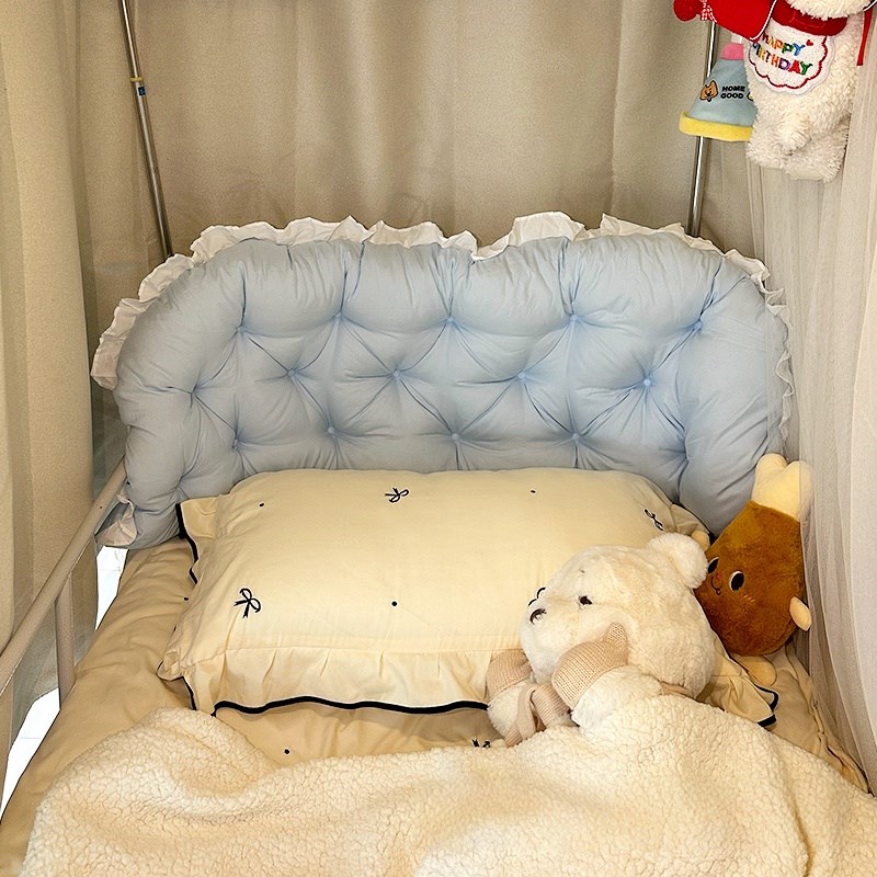 【宿舍好物】床头l靠垫腰部支撑护腰床围软包防撞靠枕靠背神器抱