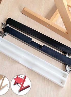 成长椅万向轮子匹配stoke防滑静音不打孔带刹车宝宝餐椅滑轮配件