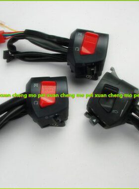 QJ125-F/-6B/QJ150-5C/-18A左开关右电启动喇叭熄火开关