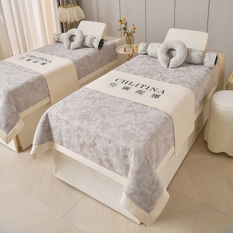 美容床罩四件套高k级感2025新款轻奢高端美容院按摩理疗床四季通