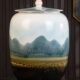 景德镇陶瓷米缸米桶油缸防潮密封带盖30 茶叶缸储物罐家用 50斤装