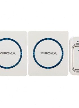 盈润佳A-289一拖一二交流无线门铃家用防水远距离遥控yiroka电铃