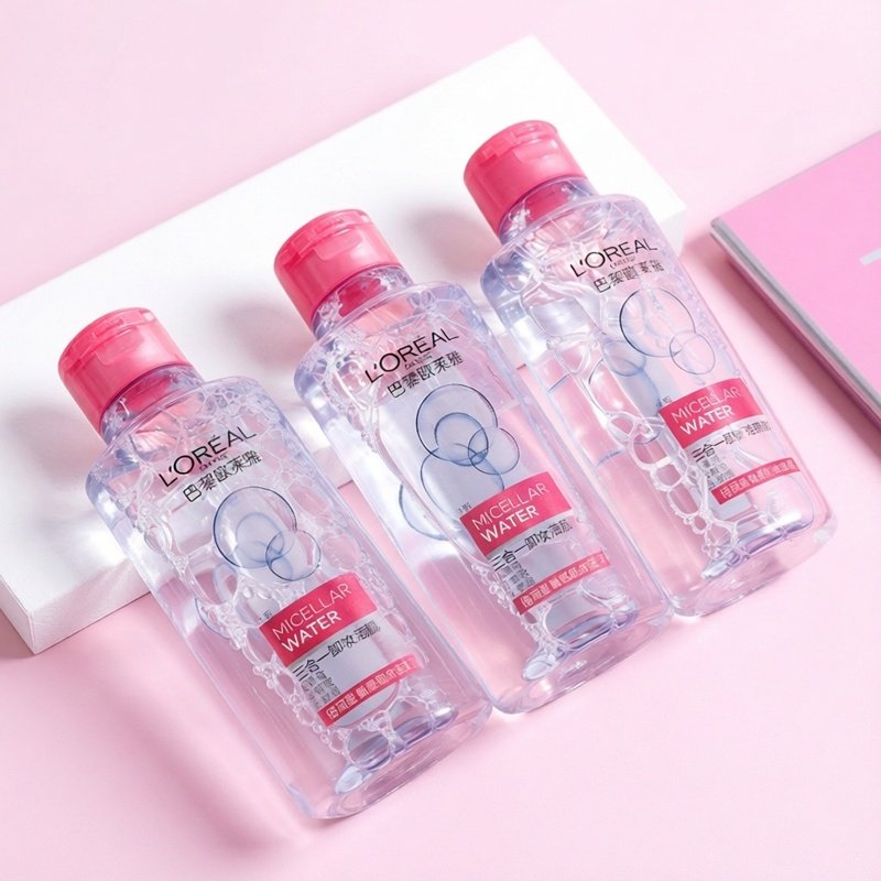 欧莱雅三合一卸妆水95ml小样女小瓶眼唇卸妆油卸妆液正品官方品牌