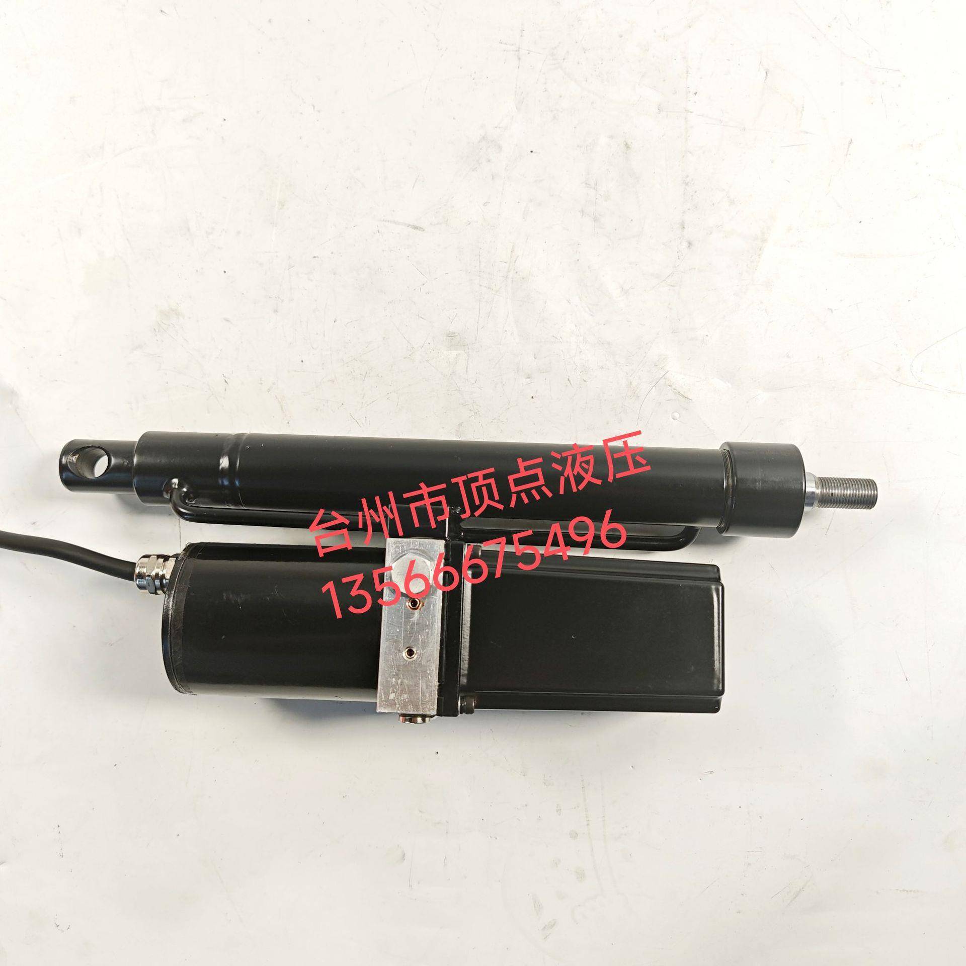 厂家直销直流电机12v24v48v60v72v一体式电液缸液压推杆