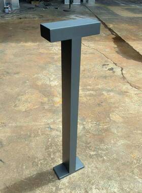 T字7字型双头宽电压草坪灯户外花园1米高方型杆花园草坪灯跨境