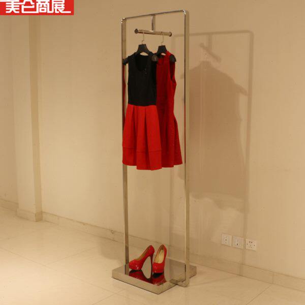 架陈列展示架婚纱正货架挂衣挂美简约现代奂不锈钢服装时尚落地式