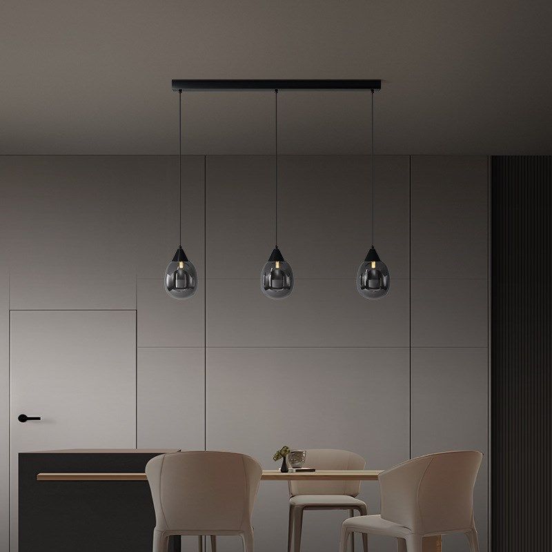 全铜意式极简卧室床头吊灯u轻奢工程玻璃后现代三头餐厅吧台小吊,家装灯饰光源,客厅吊灯,淘宝优惠券,粉丝福利购,淘宝优惠卷