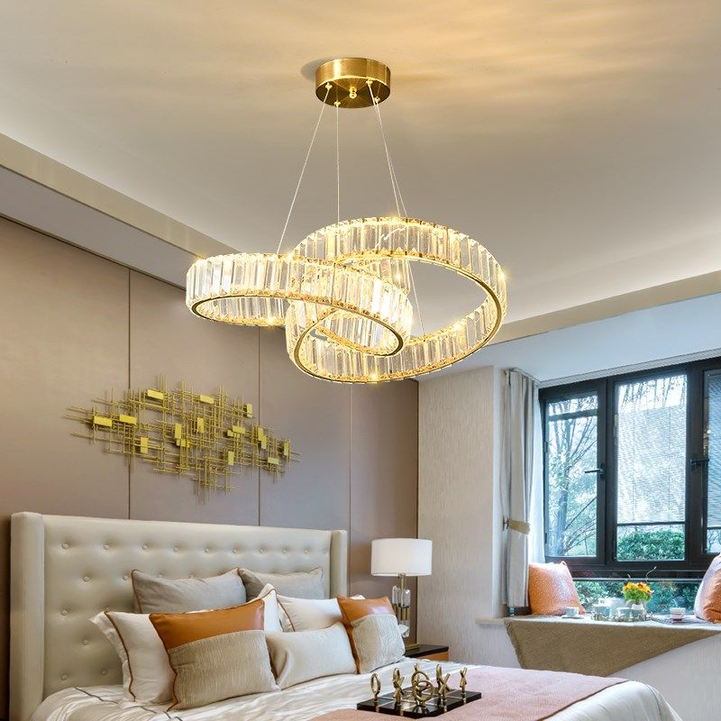 客厅吊灯2025年新款r轻奢餐厅灯具现代简约大气水晶灯主卧室灯,家装灯饰光源,客厅吊灯,淘宝优惠券,粉丝福利购,淘宝优惠卷