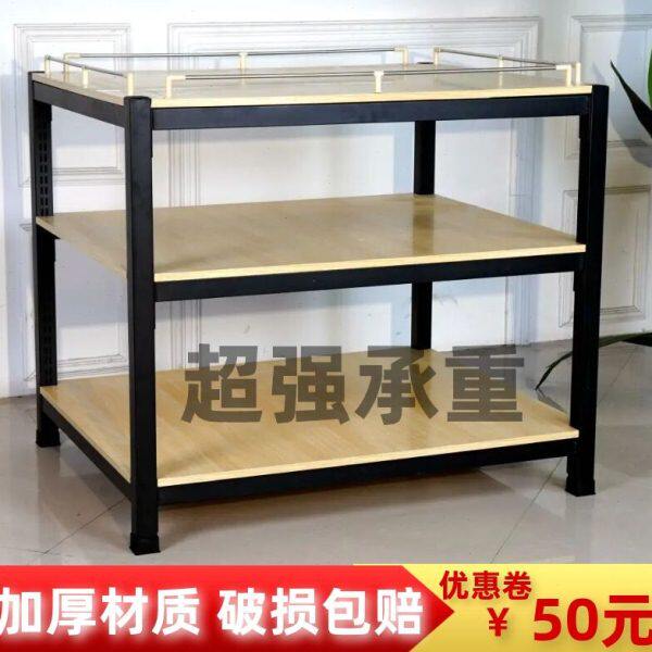 堆台牛奶地礼品盒饮料货架架化木超市洗堆加厚陈列展示架钢头